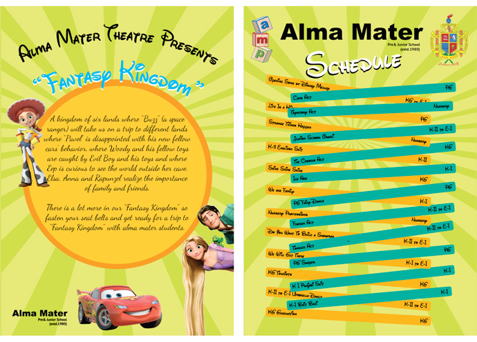 Alma Master Invitation Schedule