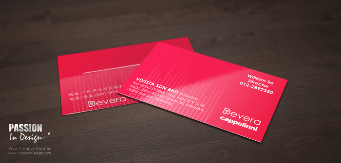 Business Card Printing & Delivery 名片设计影印及送货 - Vivista