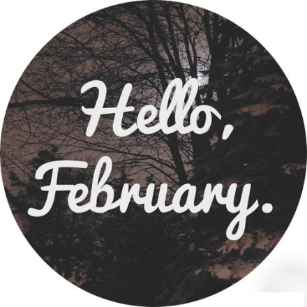 30 Best “Hello February” Image Design