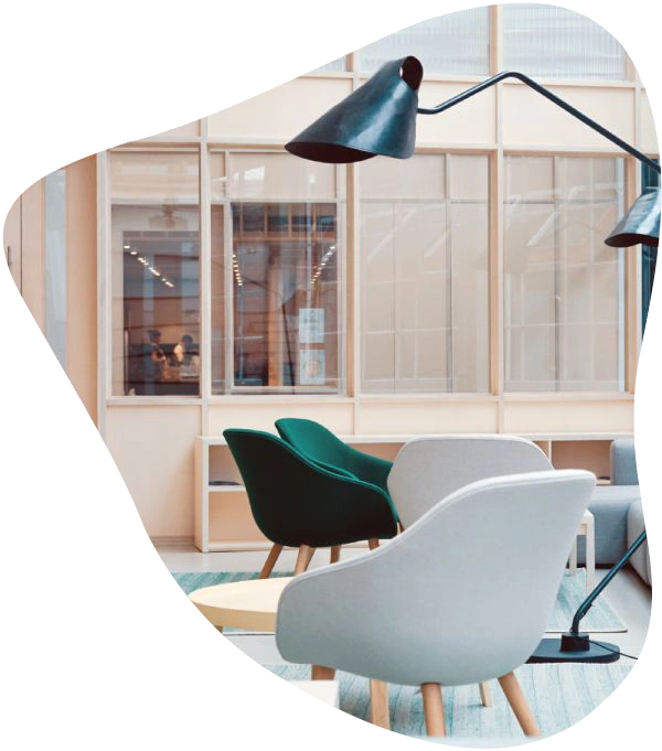 background with chair