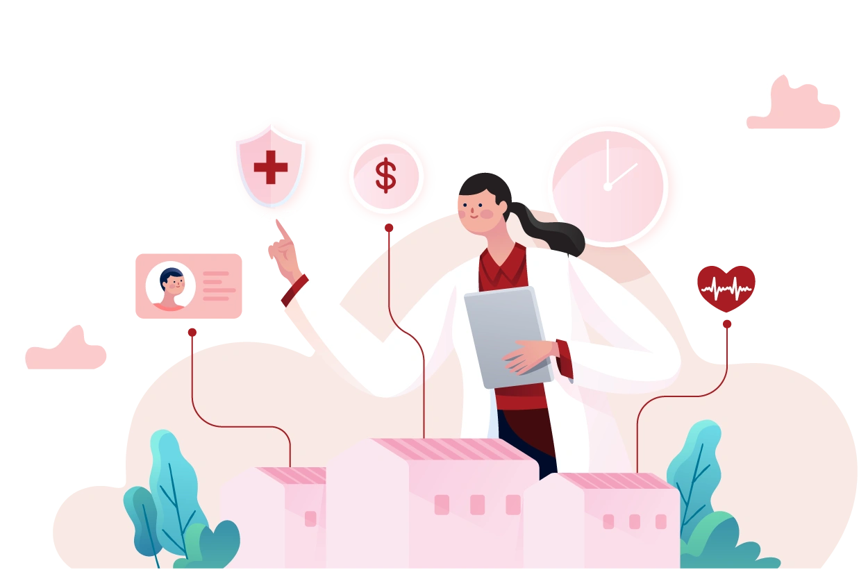 stellark health clinic illustration