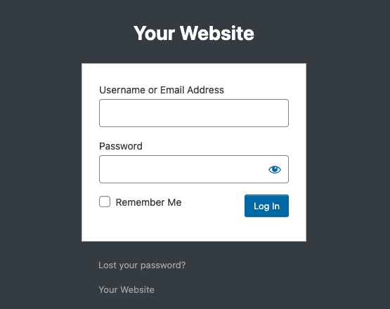 Accessing CMS - Step 1: Navigate to login URL.