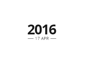 Date stamp design - emphasize year