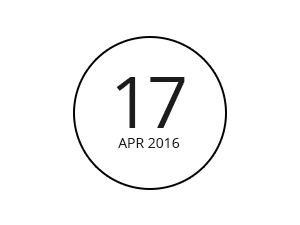 Date stamp design - emphasize day