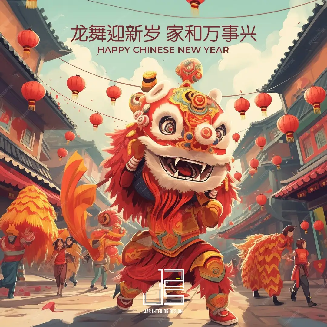 JAS Interior Design Facebook Post Design - Chinese New Year