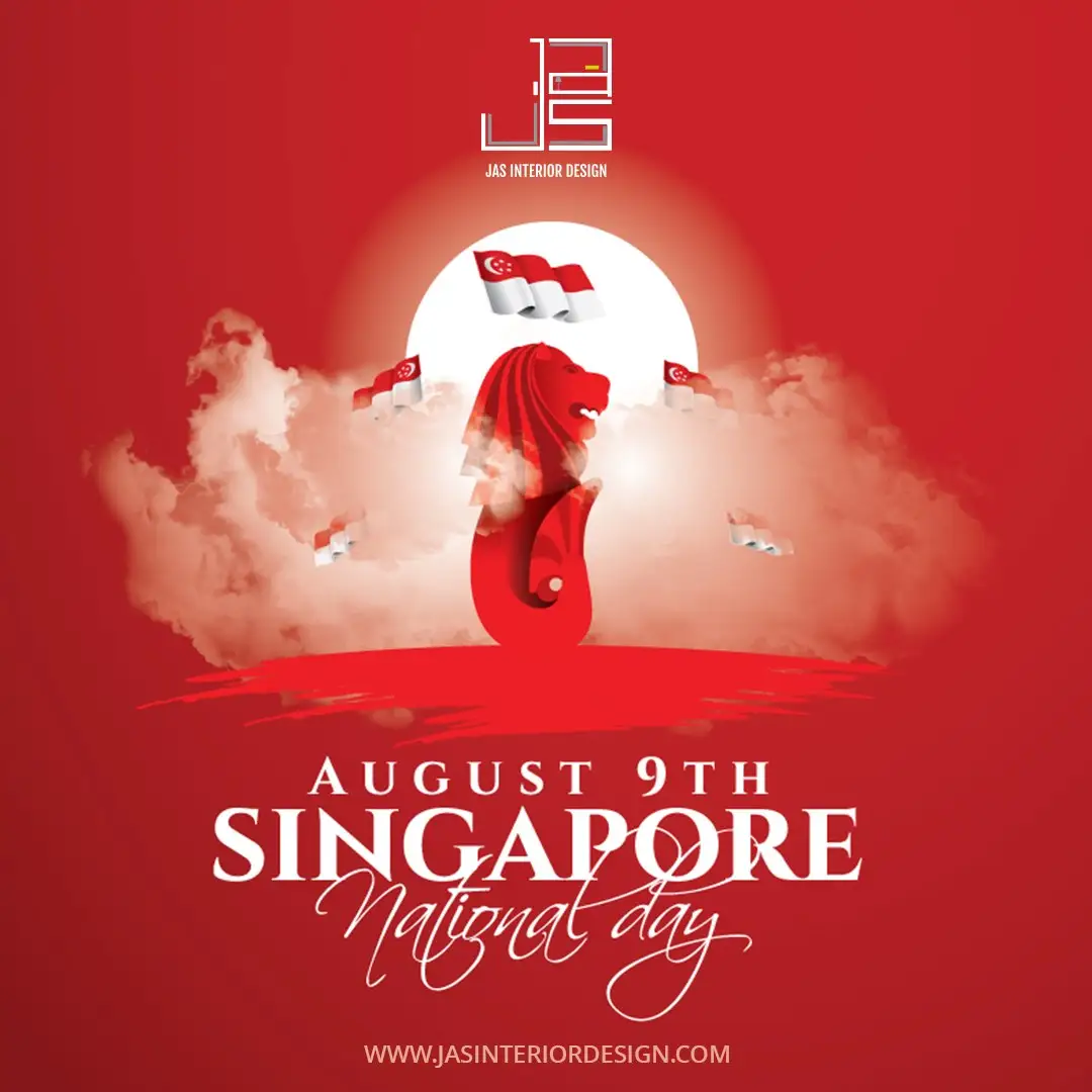 JAS Interior Design Facebook Post Design - Singapore National Day