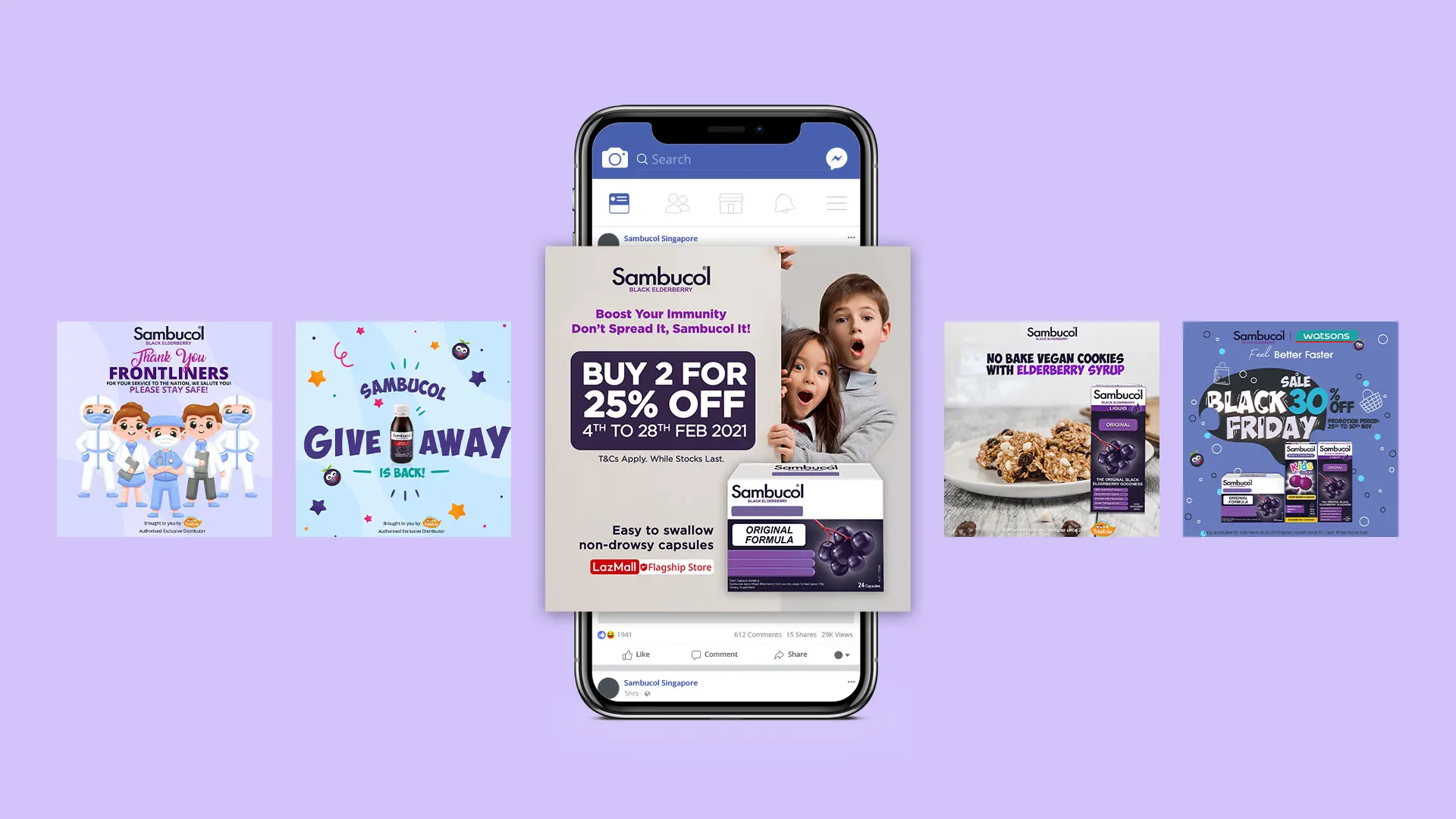social media banner design for sambucol singapore social media banner design for sambucol singapore