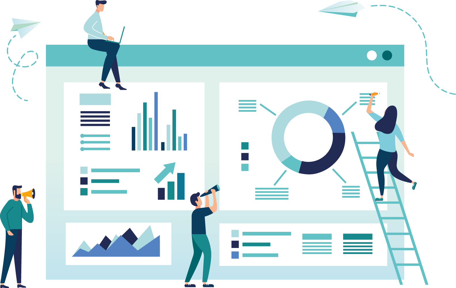 web development illustration web development illustration
